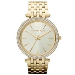 Michael Kors Darci Pavé Gold Watch